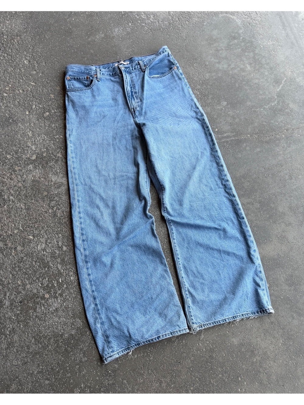 Levi's Baggy Ribcage Wideleg Denim Jeans
